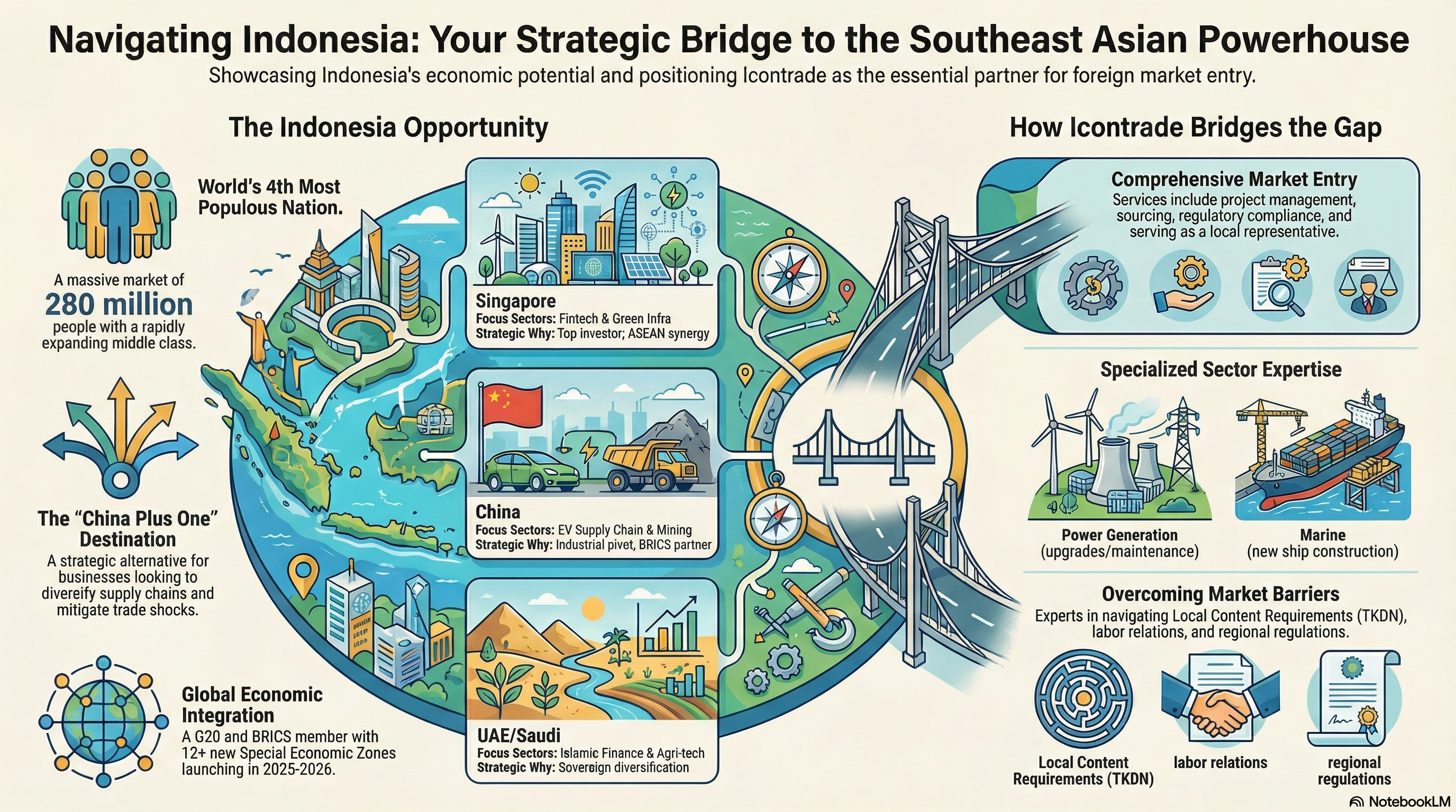 Indonesia Business Guide Infographic